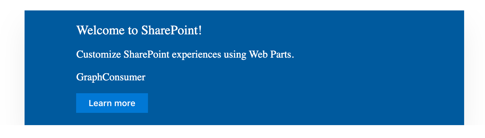 Client-side Web Part